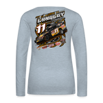 Hagen Langley Racing | 2022 | Women's LS T-Shirt - heather ice blue