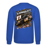 Hagen Langley Racing | 2022 | Adult Crewneck Sweatshirt - royal blue