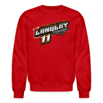 Hagen Langley Racing | 2022 | Adult Crewneck Sweatshirt - red