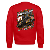 Hagen Langley Racing | 2022 | Adult Crewneck Sweatshirt - red