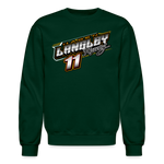 Hagen Langley Racing | 2022 | Adult Crewneck Sweatshirt - forest green