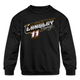 Hagen Langley Racing | 2022 | Youth Crewneck Sweatshirt - black