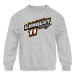 Hagen Langley Racing | 2022 | Youth Crewneck Sweatshirt - heather gray