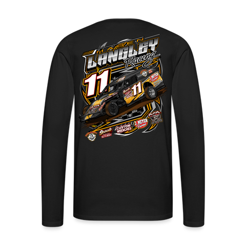 Hagen Langley Racing | 2022 | Men's LS T-Shirt - black