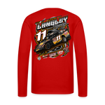 Hagen Langley Racing | 2022 | Men's LS T-Shirt - red