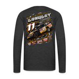 Hagen Langley Racing | 2022 | Men's LS T-Shirt - charcoal grey