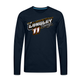 Hagen Langley Racing | 2022 | Men's LS T-Shirt - deep navy