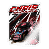 Chris Archdale | 2022 | Sticker - transparent glossy