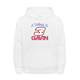 Chris Archdale | 2022 | Youth Hoodie - white