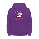 Chris Archdale | 2022 | Youth Hoodie - purple