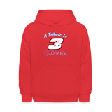 Chris Archdale | 2022 | Youth Hoodie - red