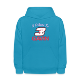 Chris Archdale | 2022 | Youth Hoodie - turquoise