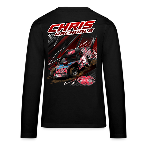 Chris Archdale | 2022 | Youth LS T-Shirt - black