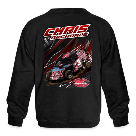 Chris Archdale | 2022 | Youth Crewneck Sweatshirt - black