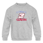 Chris Archdale | 2022 | Youth Crewneck Sweatshirt - heather gray