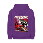 Isaac Flora | 2022 | Youth Hoodie - purple