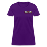 Isaac Flora | 2022 | Women's T-Shirt - purple