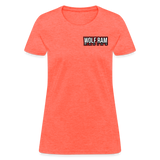 Isaac Flora | 2022 | Women's T-Shirt - heather coral