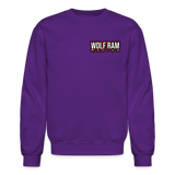 Isaac Flora | 2022 | Adult Crewneck Sweatshirt - purple