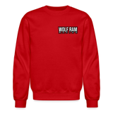 Isaac Flora | 2022 | Adult Crewneck Sweatshirt - red