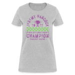 Jeremy Hancock | 2022 Champion | Women's T-Shirt - heather gray