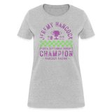 Jeremy Hancock | 2022 Champion | Women's T-Shirt - heather gray