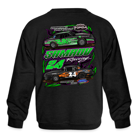 Samrov Racing | 2022 | Youth Crewneck Sweatshirt - black