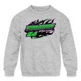 Samrov Racing | 2022 | Youth Crewneck Sweatshirt - heather gray