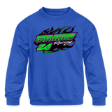 Samrov Racing | 2022 | Youth Crewneck Sweatshirt - royal blue
