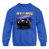 Seely Bros Racing | 2022 | Youth Crewneck Sweatshirt - royal blue