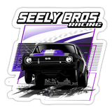 Seely Bros Racing | 2022 | Sticker - white matte