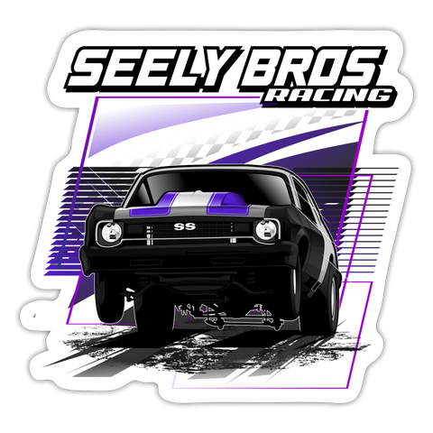 Seely Bros Racing | 2022 | Sticker - white matte