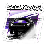 Seely Bros Racing | 2022 | Sticker - white glossy