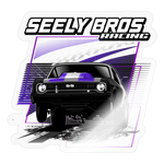 Seely Bros Racing | 2022 | Sticker - transparent glossy