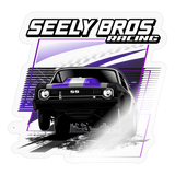 Seely Bros Racing | 2022 | Sticker - transparent glossy