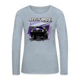 Seely Bros Racing | 2022 | Women's LS T-Shirt - heather ice blue