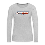 Floyd Jordan III | 2022 | Women's LS T-Shirt - heather gray