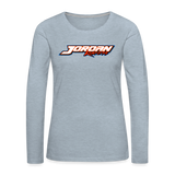 Floyd Jordan III | 2022 | Women's LS T-Shirt - heather ice blue