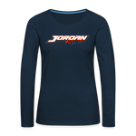Floyd Jordan III | 2022 | Women's LS T-Shirt - deep navy