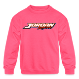 Floyd Jordan III | 2022 | Youth Crewneck Sweatshirt - neon pink