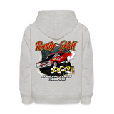 Rusty Hill | 2022 | Youth Hoodie (Back Design) - heather gray