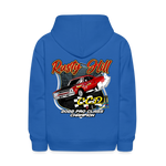Rusty Hill | 2022 | Youth Hoodie (Back Design) - royal blue