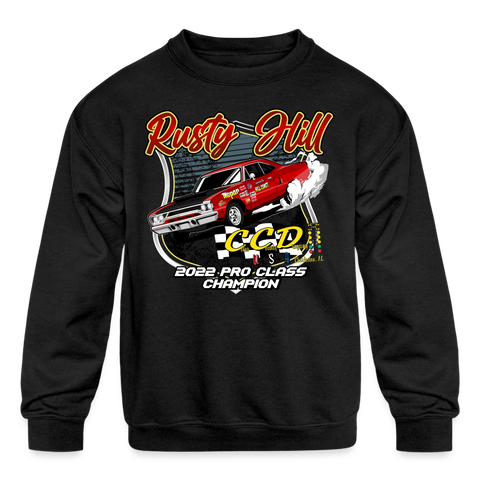 Rusty Hill | 2022 | Youth Crewneck Sweatshirt - black