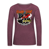 Rusty Hill | 2022 | Women's LS T-Shirt - heather burgundy