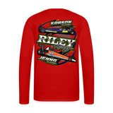 Riley Racing | 2022 | Men's LS T-Shirt - red