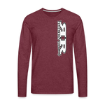 Riley Racing | 2022 | Men's LS T-Shirt - heather burgundy