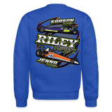 Riley Racing | 2022 | Adult Crewneck Sweatshirt - royal blue