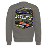 Riley Racing | 2022 | Adult Crewneck Sweatshirt - asphalt gray