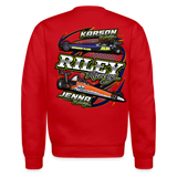 Riley Racing | 2022 | Adult Crewneck Sweatshirt - red