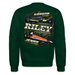 Riley Racing | 2022 | Adult Crewneck Sweatshirt - forest green